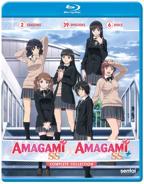 日本人気超絶の アマガミSS 第1期 北米版 975分収録 全24話+全13話 BD