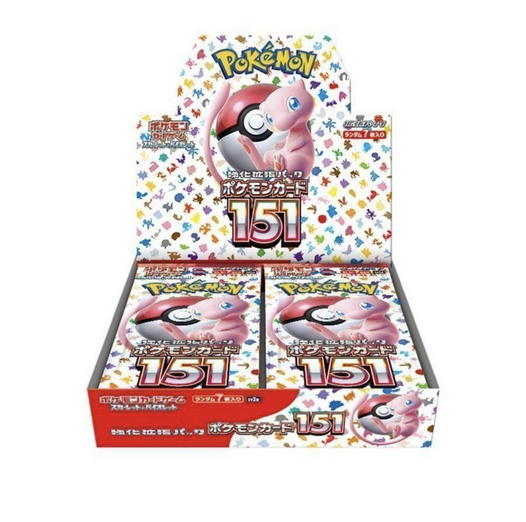 ポケモンカード151 20パック 新品未開封 1BOX分 ポケモンカードゲーム スカーレット&バイオレット 強化拡張パック