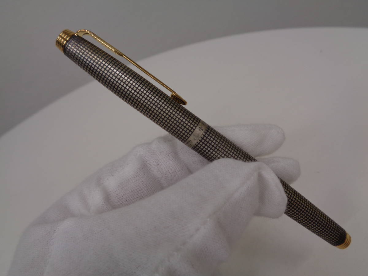 PARKER パーカー 万年筆 スターリングシルバー75 ペン先14K ケース