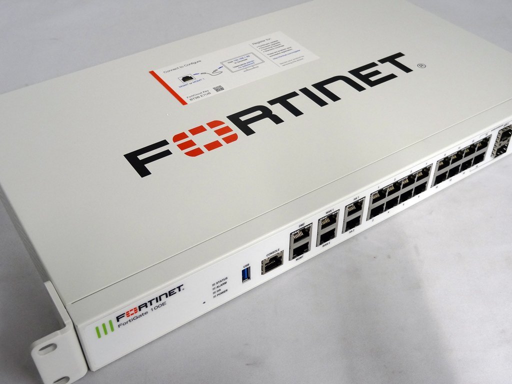 FORTINET FortiGate 100E 初期化済み 管理NO4084 FORTINET FortiGate 100E 初期化済み 管理NO4084