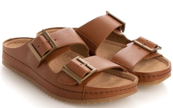 品質満点! ブラウン 24cm Clarks 送料無料 スライド at33 スリッポン