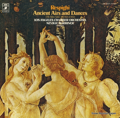 ネヴィル・マリナー レスピーギ：リュートのための古風な舞曲とアリア EAC-80221_画像1