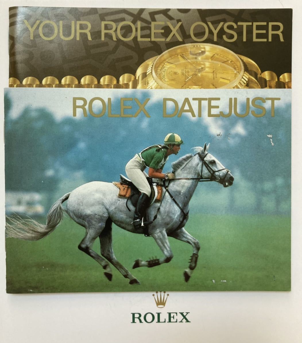 1999年 デイトジャスト 冊子 ロレックス ROLEX DATEJUST booklet GMTマスター サブマリーナ EXPLORER 16233 16700 16610 16570 SUBMARINERの画像1