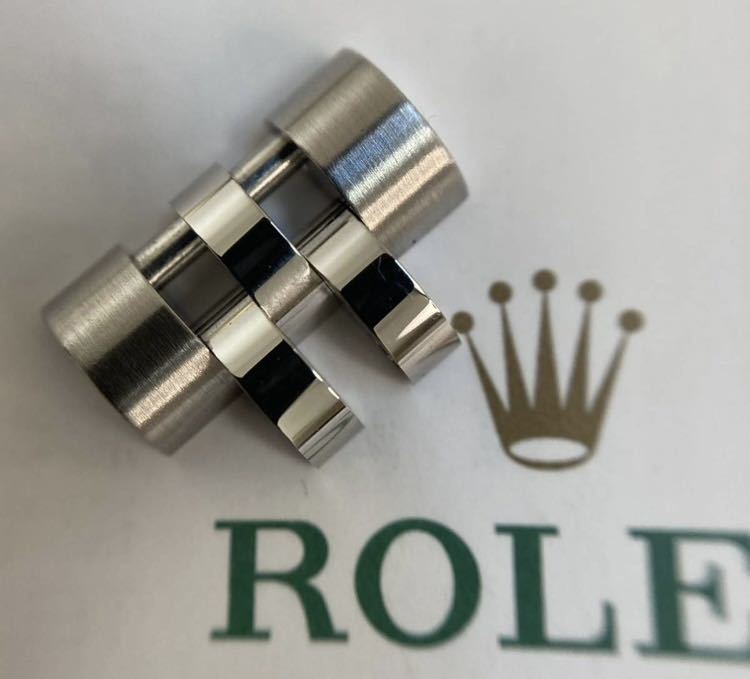 未使用美品 179174 コマ ロレックス デイトジャスト ROLEX DATEJUST ジュビリーブレス レディース 駒 余り 12mm Watch belt for women_画像1