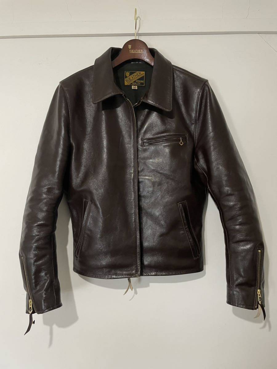 ワイツーレザー PR-65_Y'2 leather_Brown | normanhubbard.com