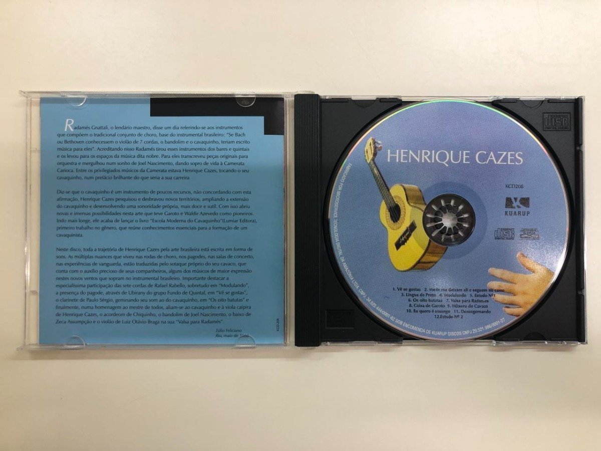 ★　【CD HENRIQUE CAZES Musicazes】116-02306_画像2