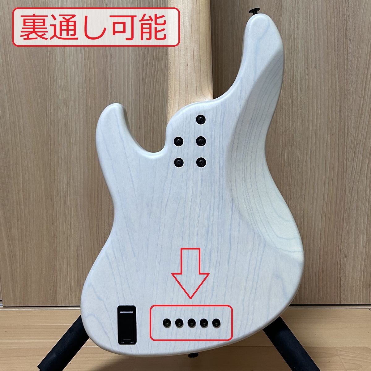 フジゲン FGN JMJ52-ASH-DE-M J-Standard 5弦ベース 24フレット EMGピックアップ フジゲン テレキャスター ピックアップ