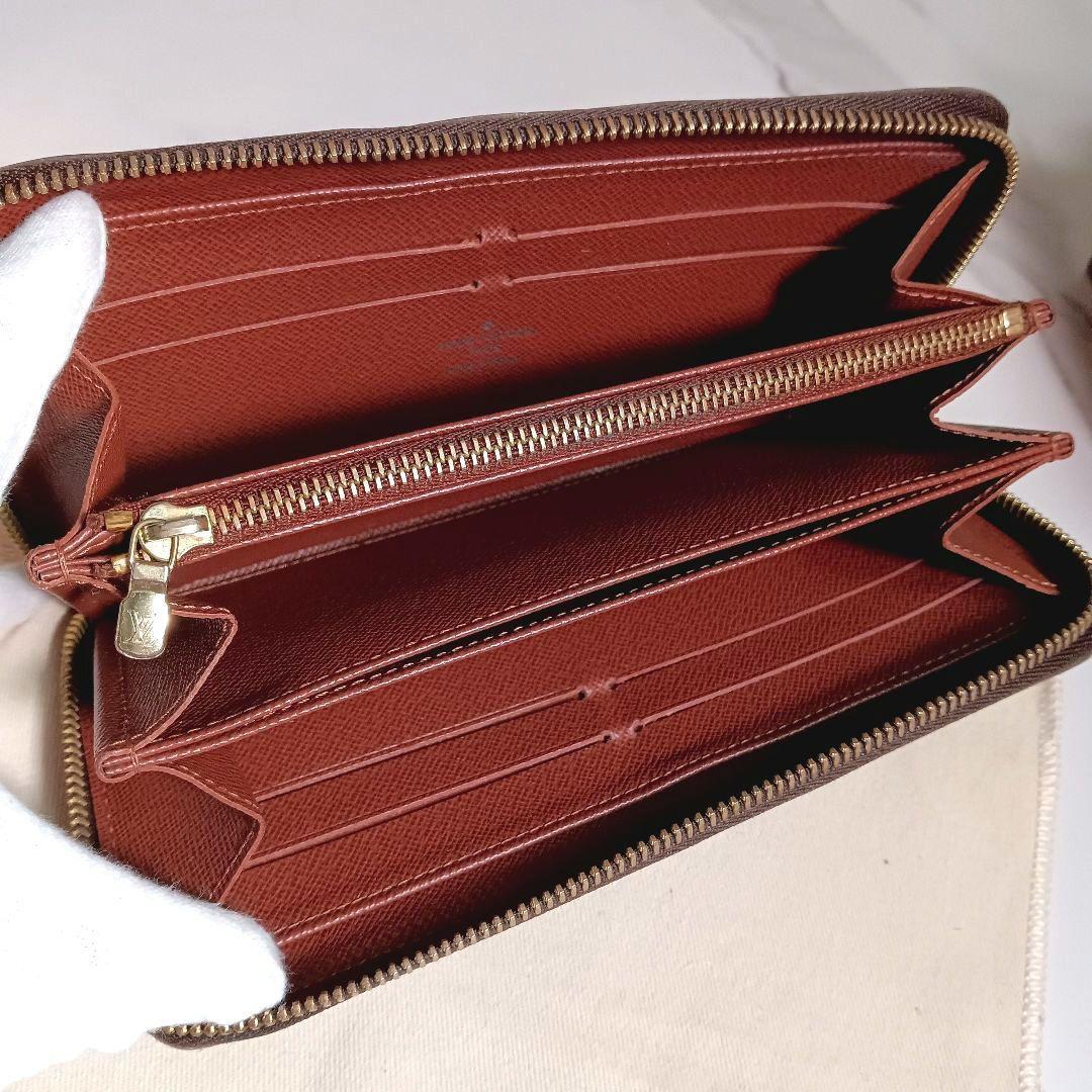 b277 S級美品 ルイヴィトン モノグラム ジッピーウォレット 長財布