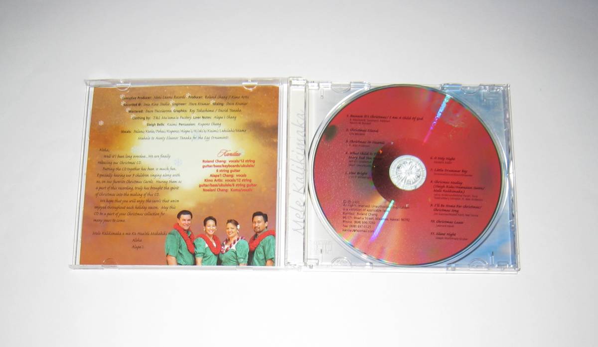 Kanilau / Mele Kalikimaka From Kanilau カニラウ CD 輸入盤 USED