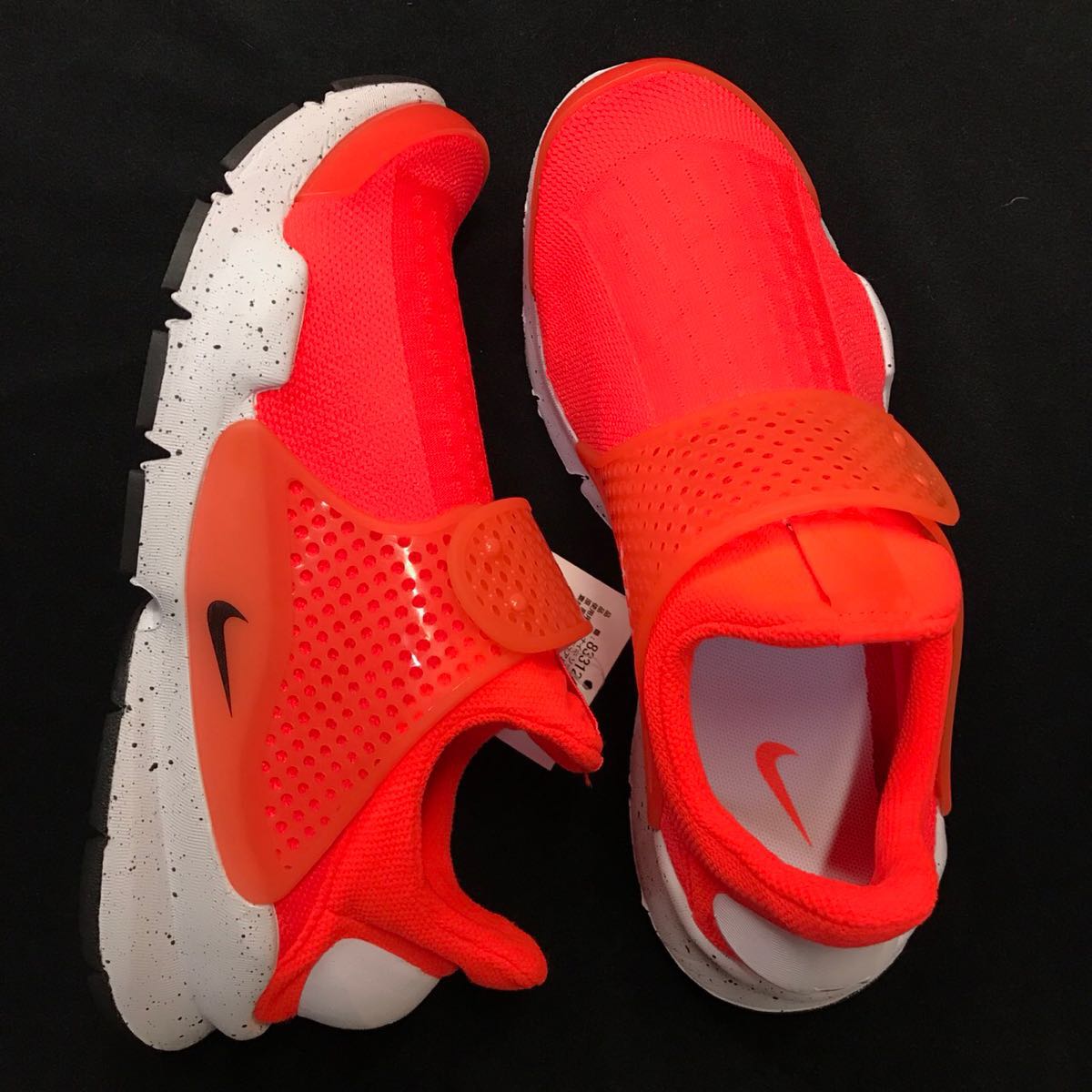 Nike NIKE運動鞋25厘米SOCK DART SE襪子飛鏢橙色女式運動套裝運動型 原文:ナイキ NIKE スニーカー 25センチ SOCK DART SE　ソックダート オレンジ レディース スリップオン ランニング スポーティー