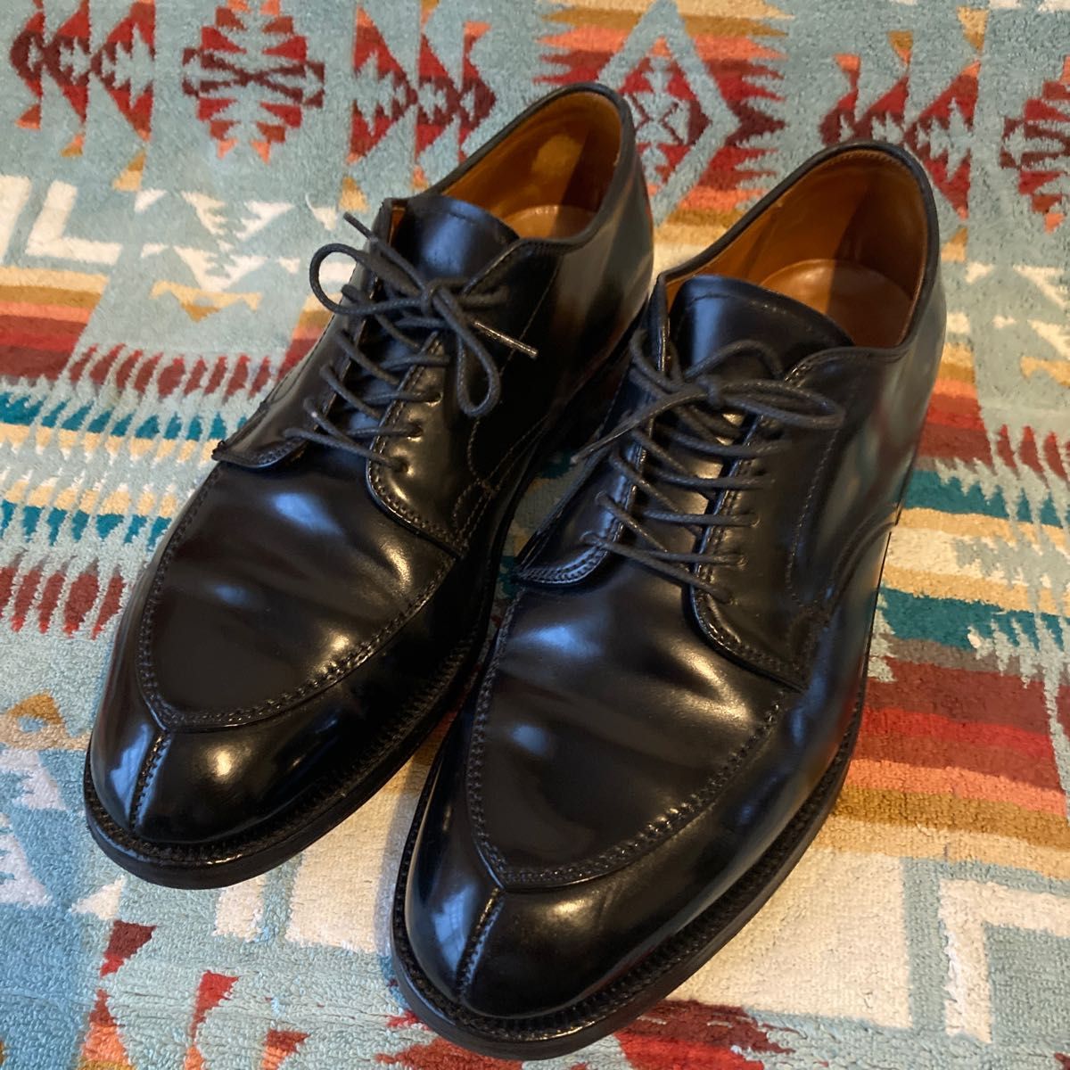 値下げ 美品 オールデン Alden コードバン vチップ ブラック 8E 値下げ 美品 オールデン Alden コードバン vチップ ブラック 8E