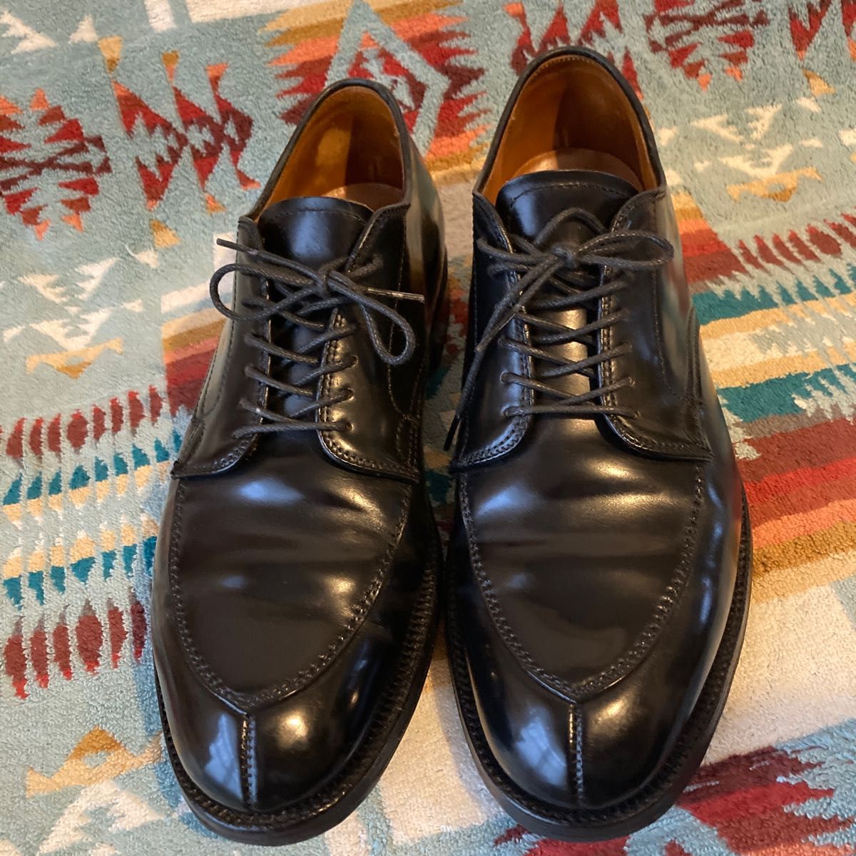 値下げ 美品 オールデン Alden コードバン vチップ ブラック 8E 値下げ 美品 オールデン Alden コードバン vチップ ブラック 8E