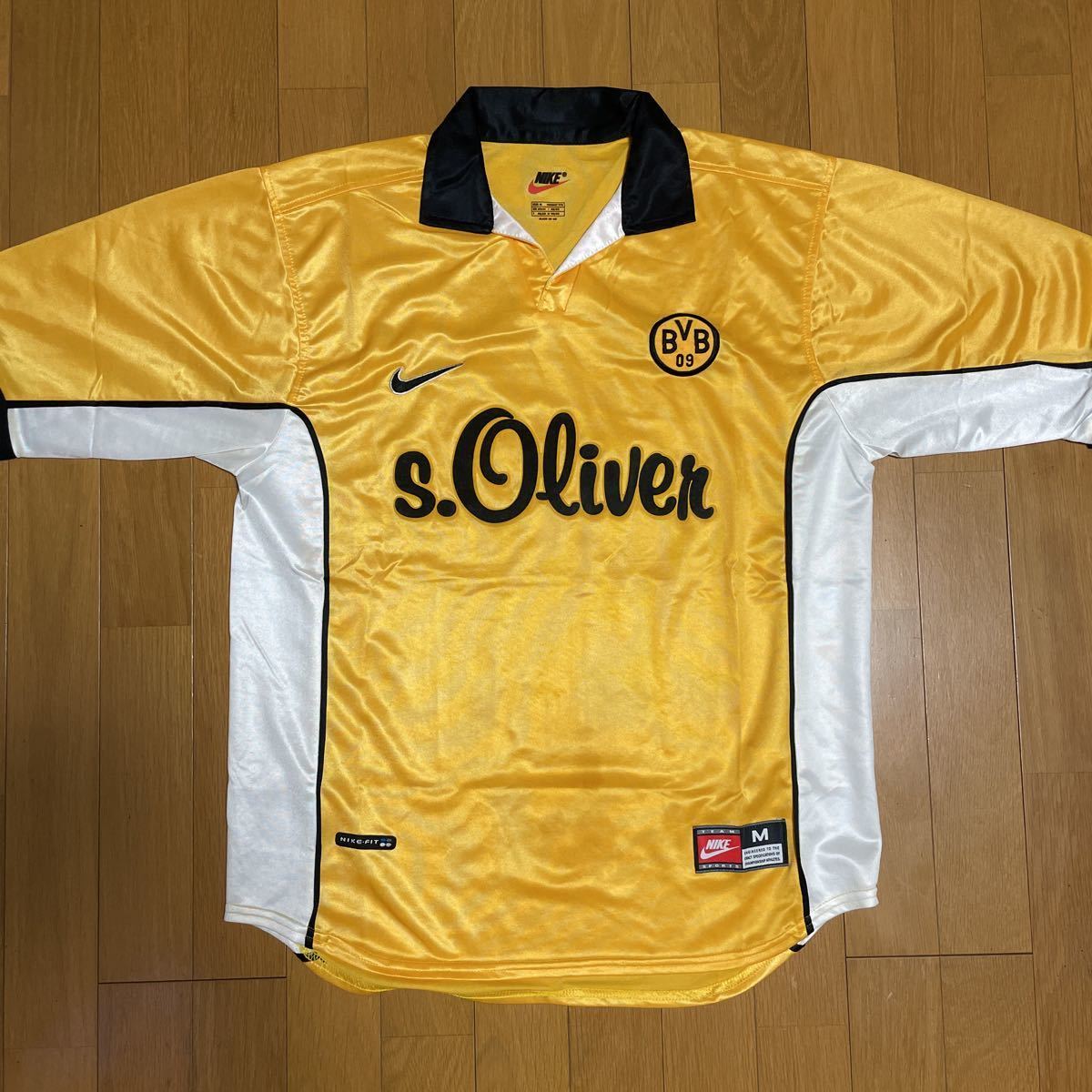 ドルトムントNIKE1998-1999(H)ユニフォームレプリカM正規香川真司