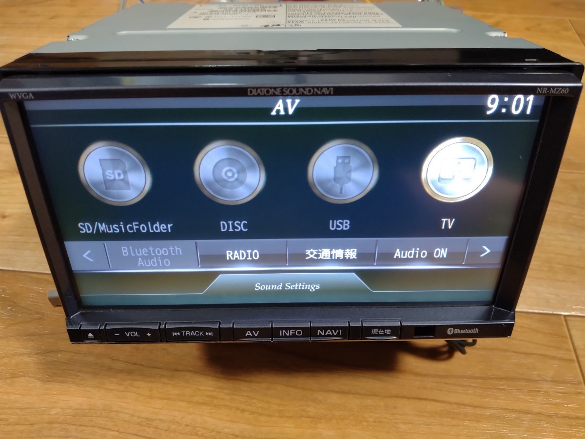 タッチパネル新品 付属品多数 動作確認済 NR-MZ60 DIATONE タッチパネル新品 付属品多数 動作確認済 NR-MZ60 DIATONE