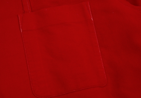 コムデギャルソン オムCOMME des GARCONS HOMME 製品洗いフロントアウトシーム起毛シャツ 赤M位 【メンズ】_画像7