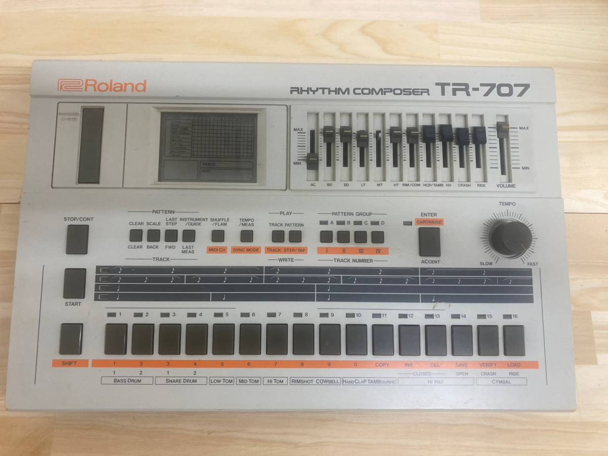 Roland/ローランド TR-707 RHYTHM COMPOSER リズムコンポーザー リズム