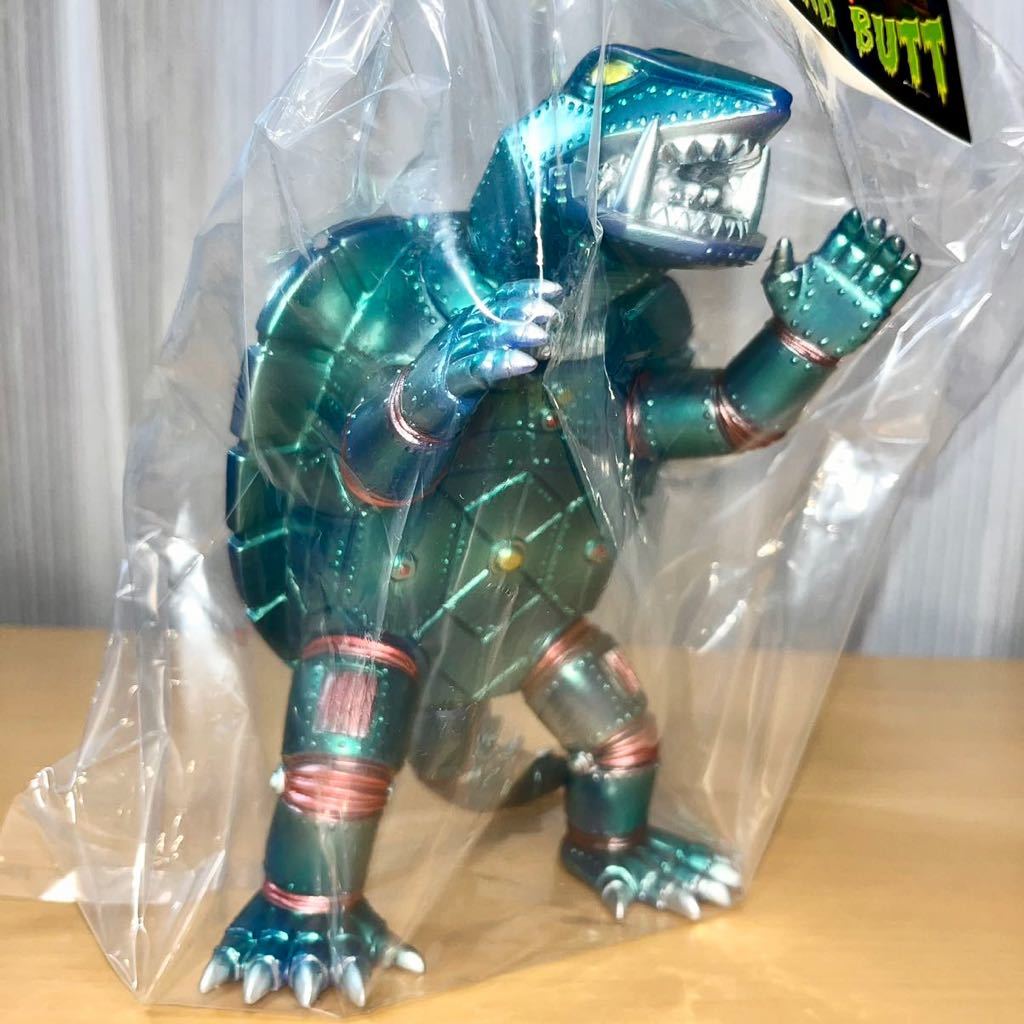 マシントータス 2期 マーミット スカルヘッドバット marmit 井口昭彦 SKULL HEAD BUTT gamera ソフビ sofvi 2022年 個展 限定 ガメラ