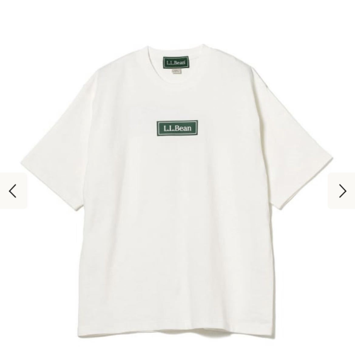 L 白 鳥 decoy L.L.Bean × BEAMS 別注 Bean's Green Label Print T ビームス コラボ Tシャツ L.L.ビーン