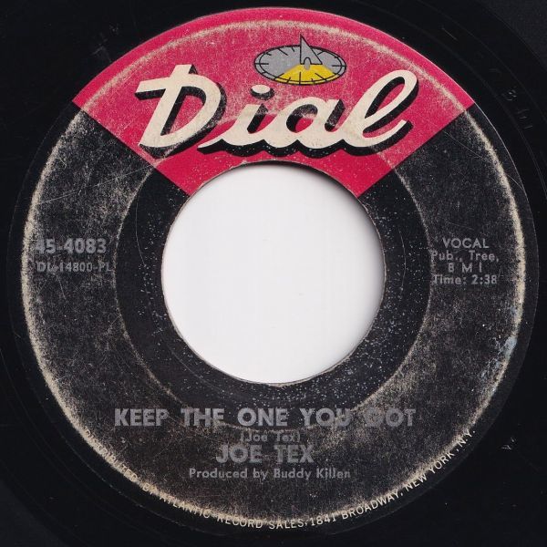 Joe Tex Go Home And Do It / Keep The One You Got Dial US 45-4083 202924 SOUL ソウル レコード 7インチ 45_画像2