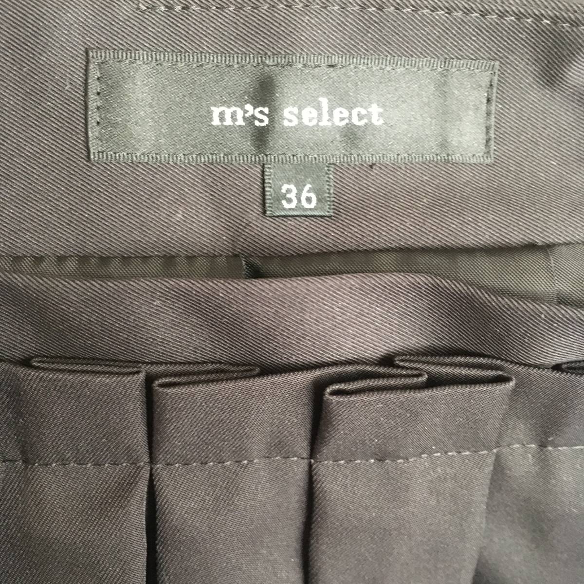 m`s select M z select tuck юбка 36