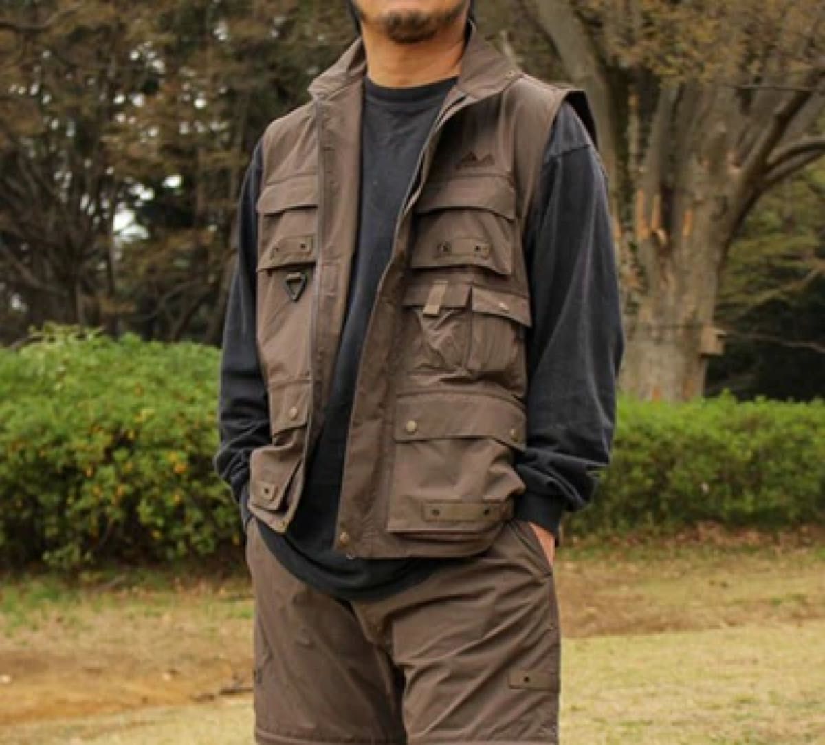 grn outdoor MUSHI MUSHI VEST