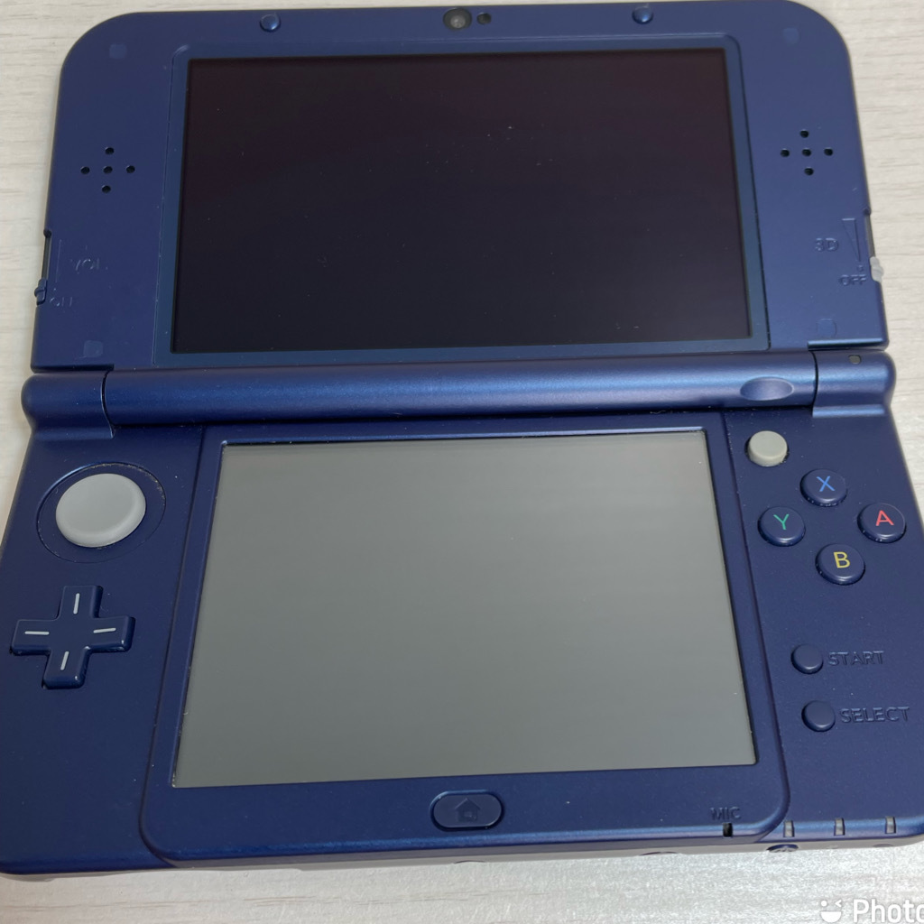 【即決 送料無料 匿名配送】本体　箱　New ニンテンドー 3DS LL メタリックブルー Nintendo 任天堂