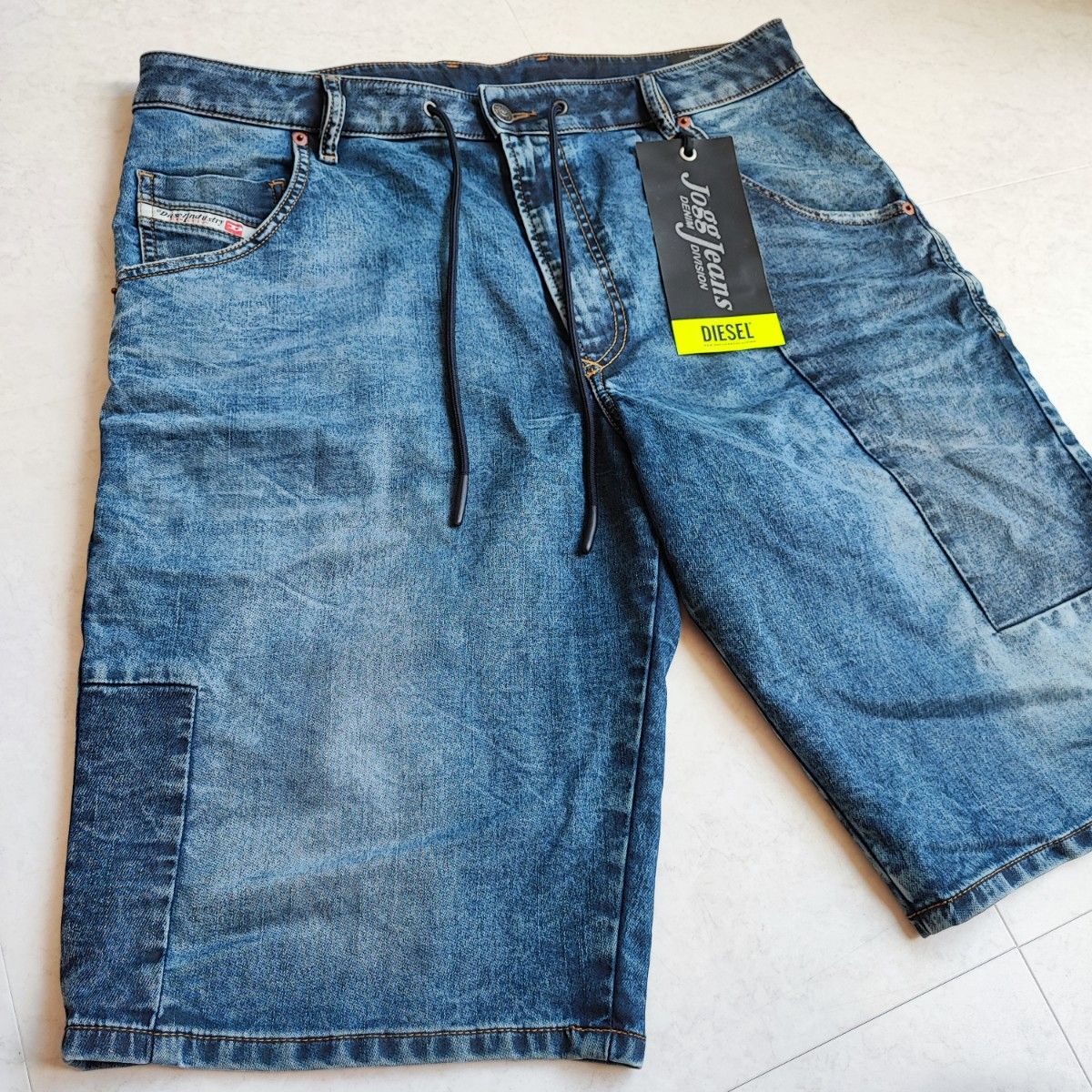 極美品 Ｗ３６ 新作 DIESEL ショートパンツ ハーフパンツ ジョグ D