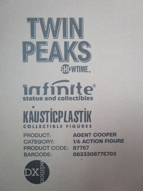 インフィニティスタチュー TWIN PEAKS DALE COOPER ツインピークス