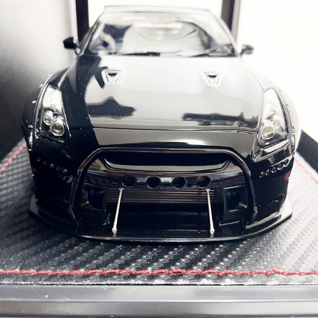 美品 イグニッションモデル IGNITION MODEL 日産 GTR PANDEM R35 1/18