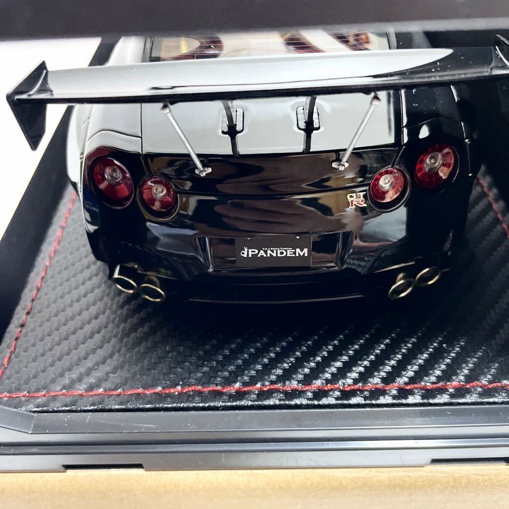 美品 イグニッションモデル IGNITION MODEL 日産 GTR PANDEM R35 1/18