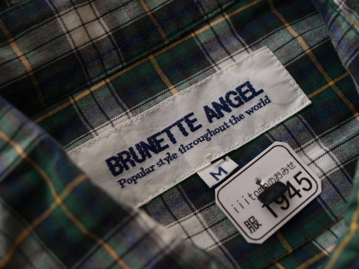 ♪服1945♪ レディース　長袖　シャツ BRUNETTE ANGEL 日本製 サイズМ Used ～iiitomo～_画像7