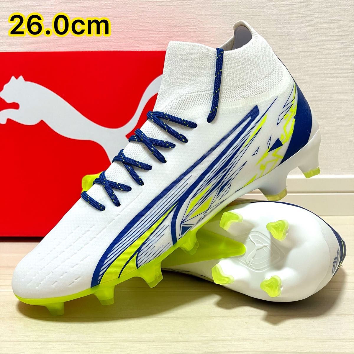 新品 PUMA プーマ ウルトラアルティメット CP プリシッチ FG/AG 26 5cm