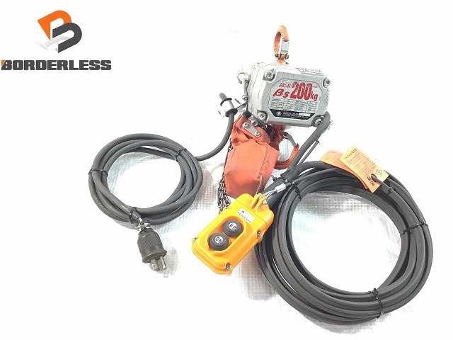 ☆品☆ 象印 β トルコン 超小型電気チェーンブロック BS 200kg ☆品☆ 象印 β トルコン 超小型電気チェーンブロック BS 200kg