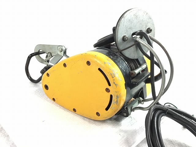 ☆品☆RYOBI リョービ 電動ウインチ WIN-125A 最大巻上荷重:130kg 揚程