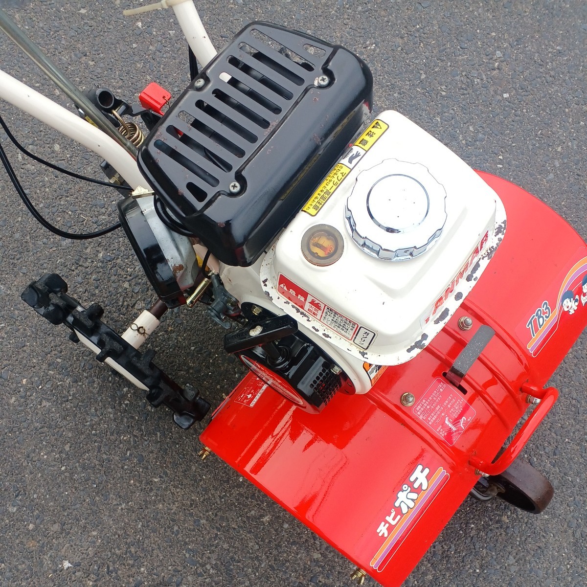 ヤンマー チビポチ TB3 管理機 ミニ耕運機 農用トラクター(歩行型) ヤンマー チビポチ TB3 管理機 ミニ耕運機 農用トラクター(歩行型)