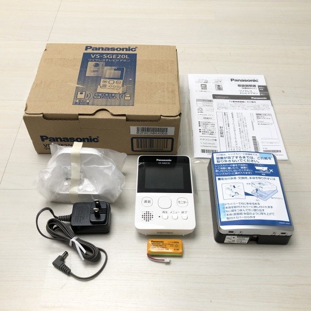 超歓迎された】 VS-SGE20L ワイヤレステレビドアホン 配線工事不要