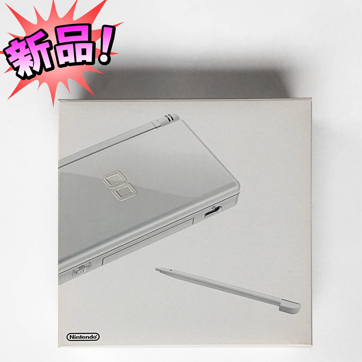 新品 ☆ 任天堂 DS Lite クリスタルホワイト Nintendo DS Lite Crystal