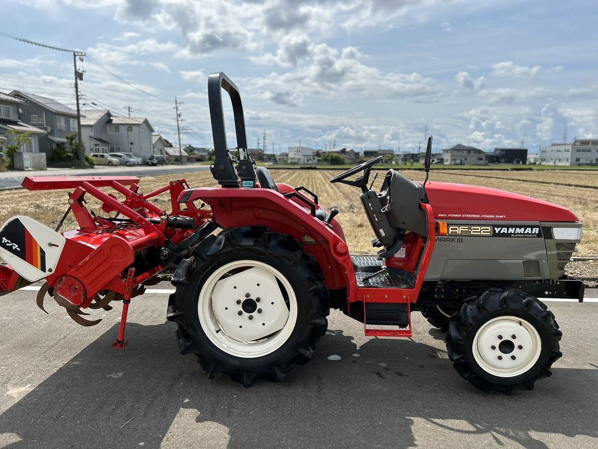 ヤンマートラクター 4WD AF22. 22馬力 美品 使用時間532 | anjale.lk