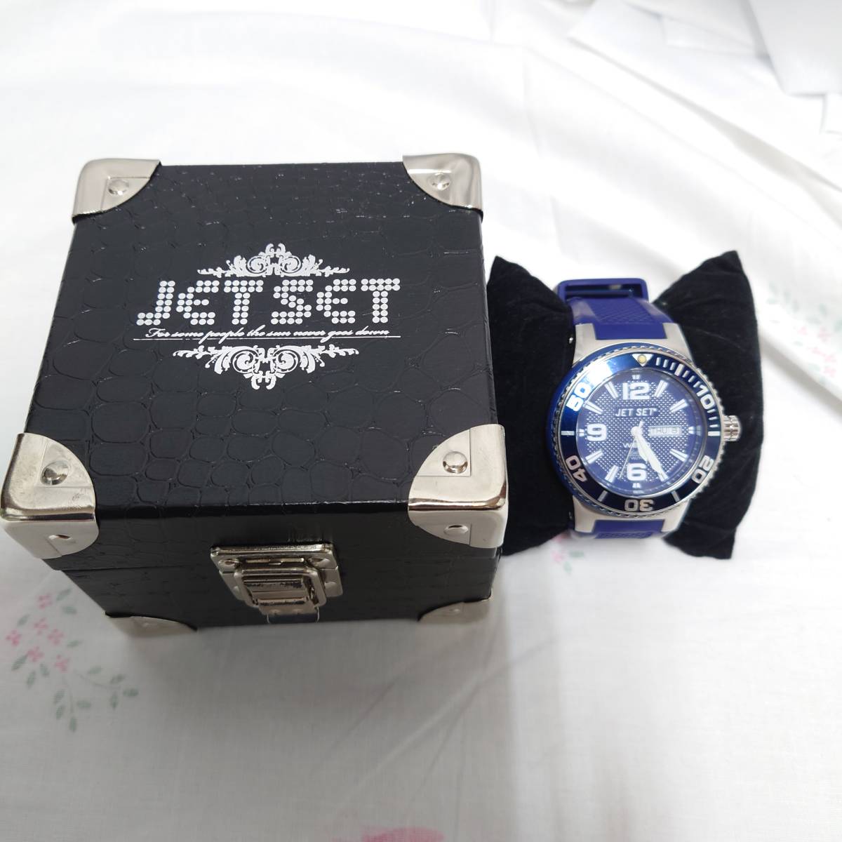 （美品）＜電池切れの状態です＞JETSET☆腕時計☆メンズ☆アメカジ☆オシャレ_画像1