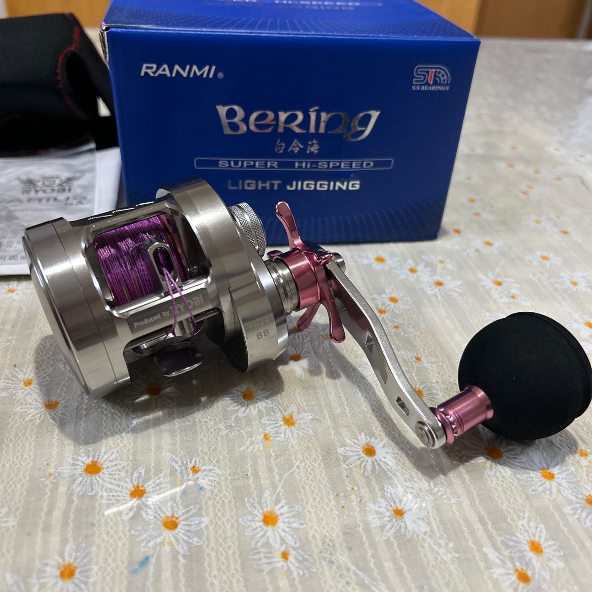 リョービRYOBI海外モデルBERING 左ハンドル ライトジギング リョービRYOBI海外モデルBERING 左ハンドル ライトジギング