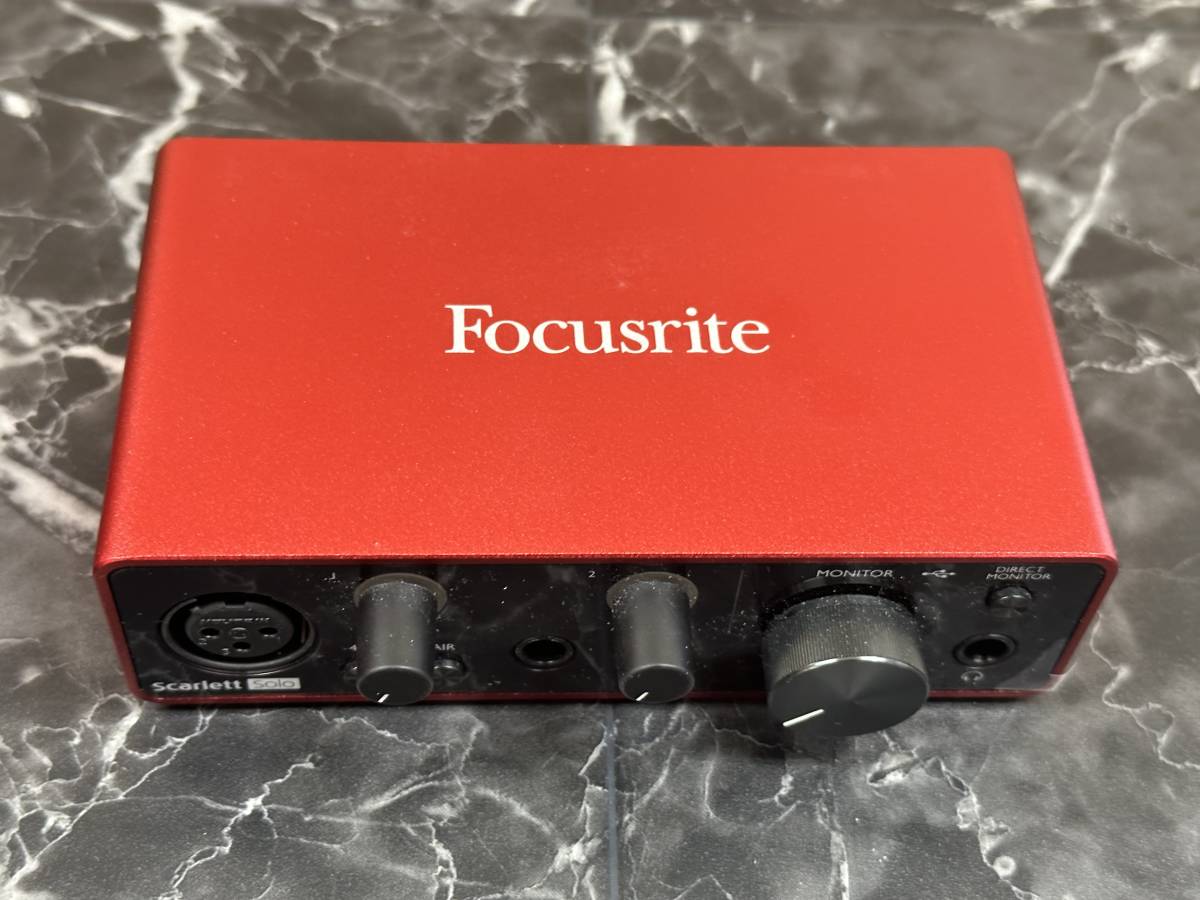 ジャンク/インターフェイス】Focusrite オーディオインターフェイス +