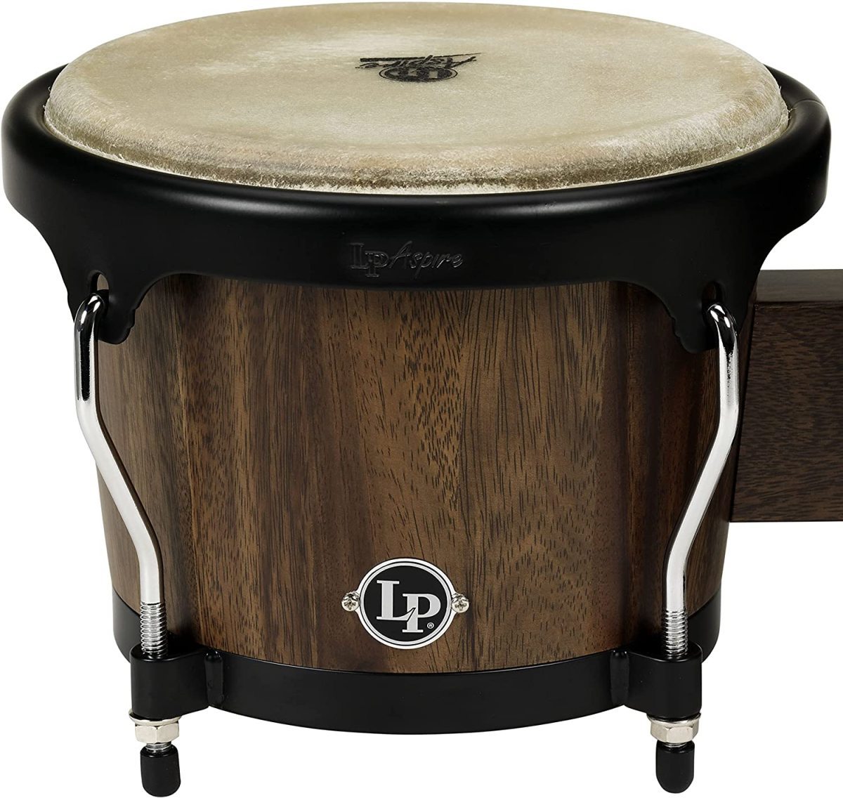 LP エルピー ボンゴ Aspire Wood Bongos Jamjuree/Black Black Hardware LPA601-SW 送料無料_画像3