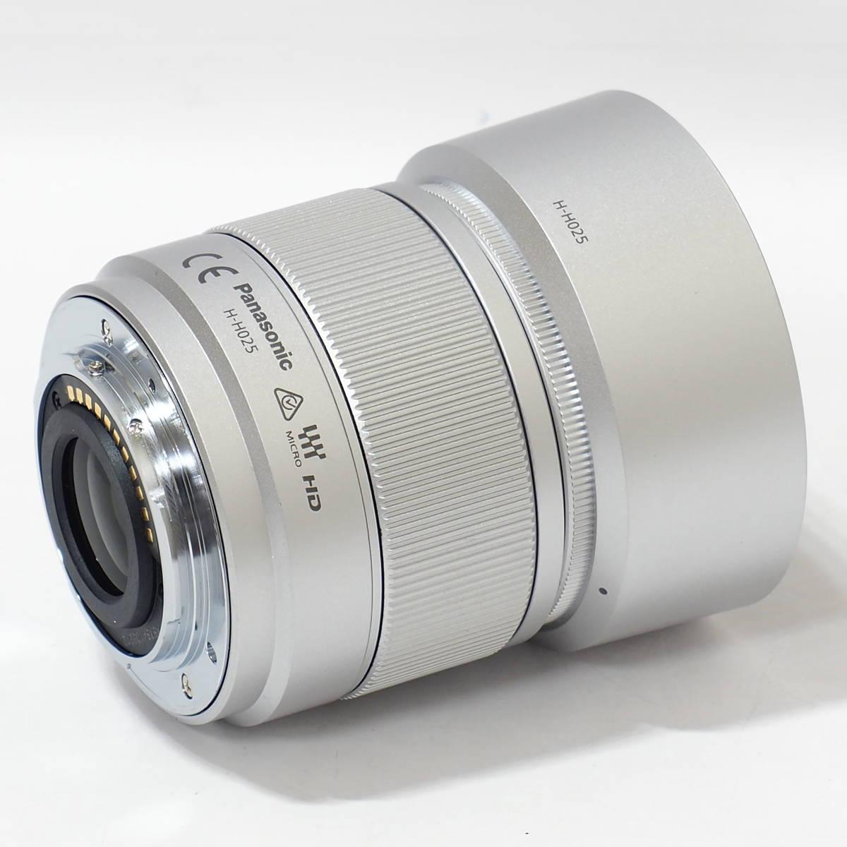 Panasonic LUMIX G 25mm F1.7 ASPH. H-H025 SILVER for MICRO FOUR