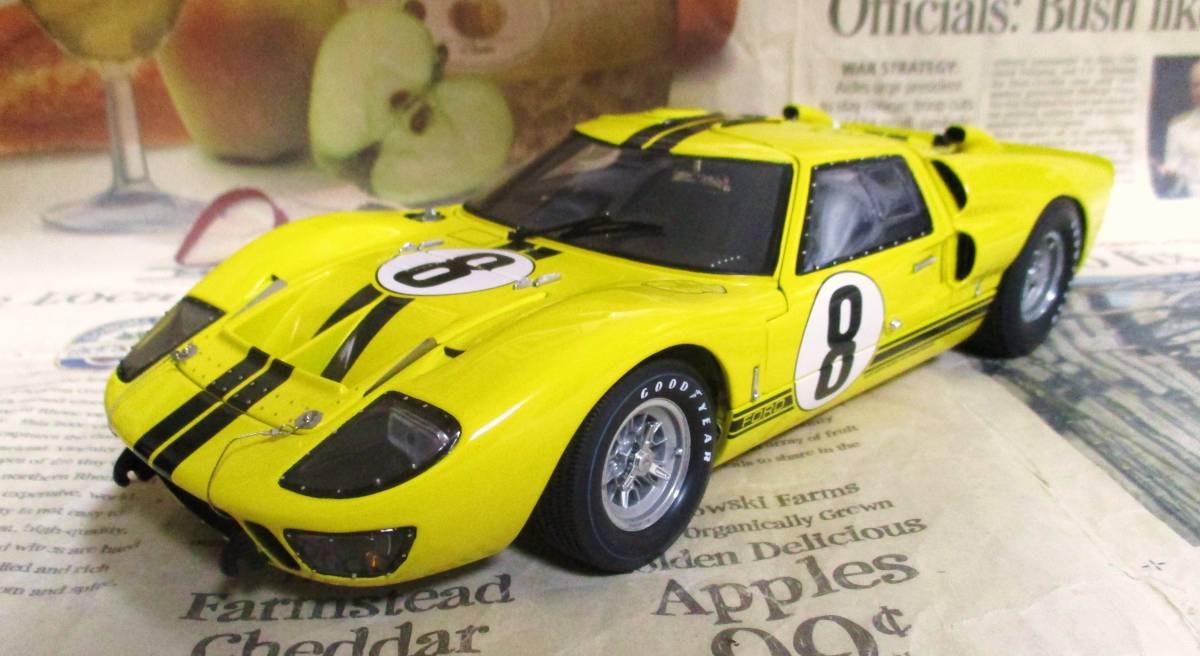 ★激レア絶版★EXOTO*1/18*1966 Ford GT40 MkII #8 1966 Le Mans 24h*フォード_画像1