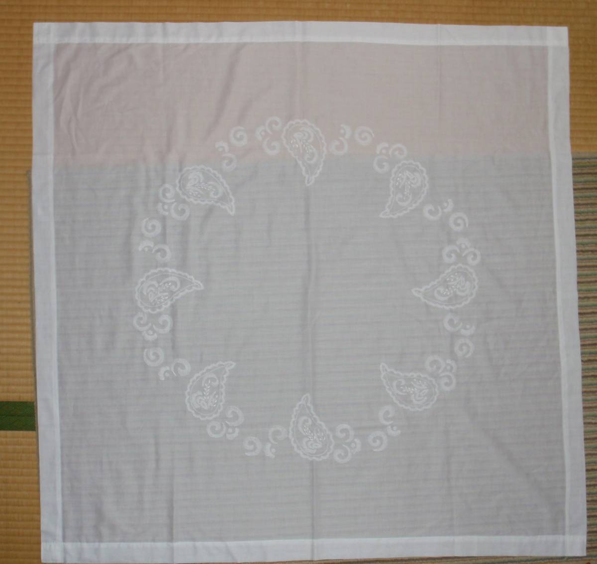  hand embroidery shadow stitch table runner hand made 