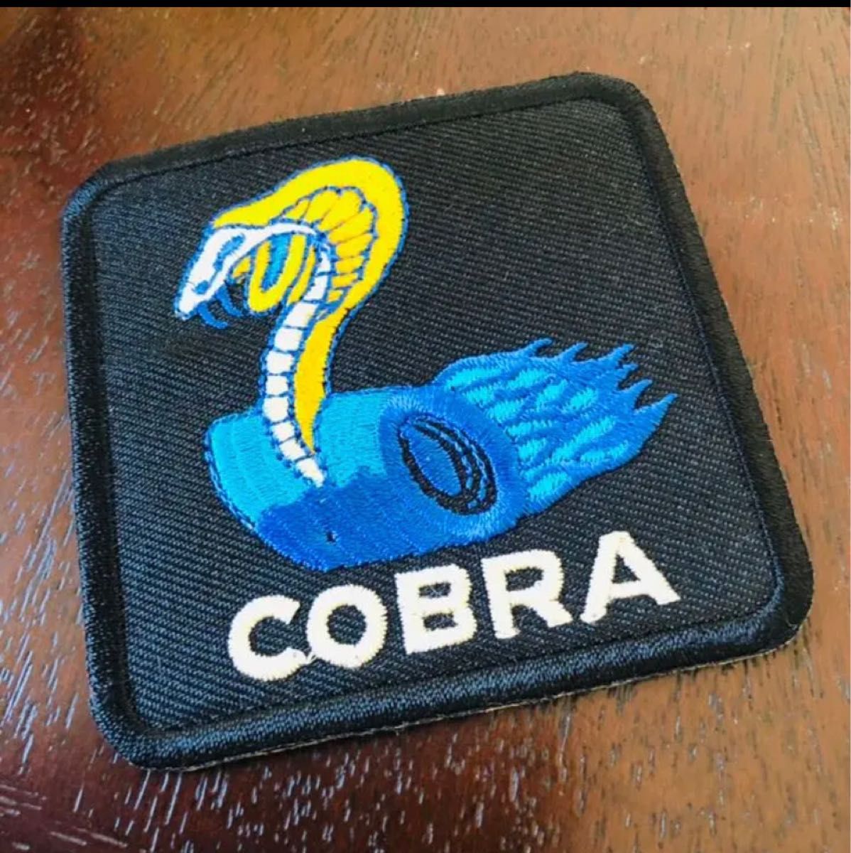 激レア　コブラ　COBRA 蛇　大蛇　ワッペンファイヤーパターン　激レア ビンテージ