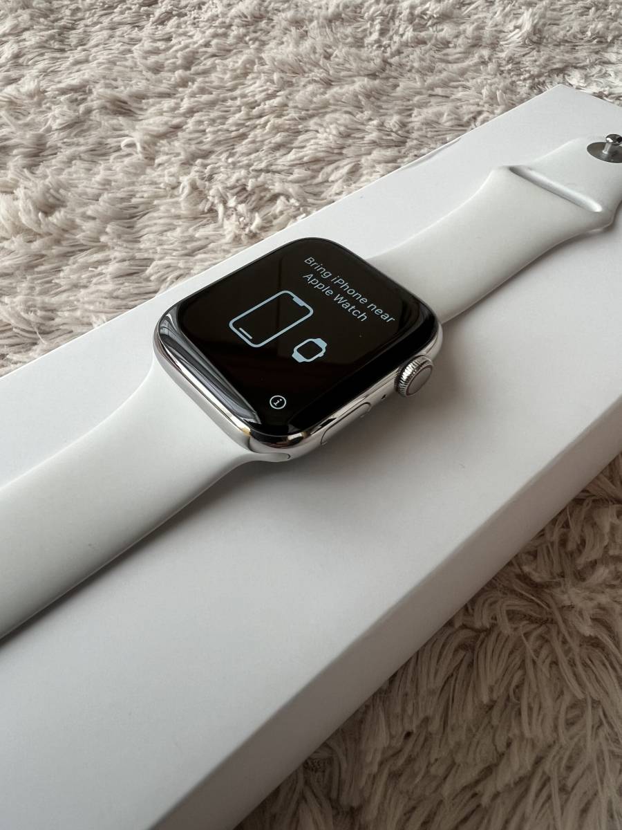 美品☆apple watch series 5 ステンレス44mm GPS+Cellular