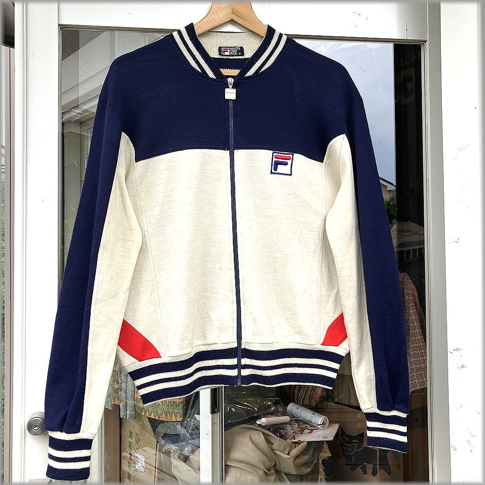 ☆FILA フィラ WHITE LINE 70s 80s イタリア製 ビンテージ ジャージ