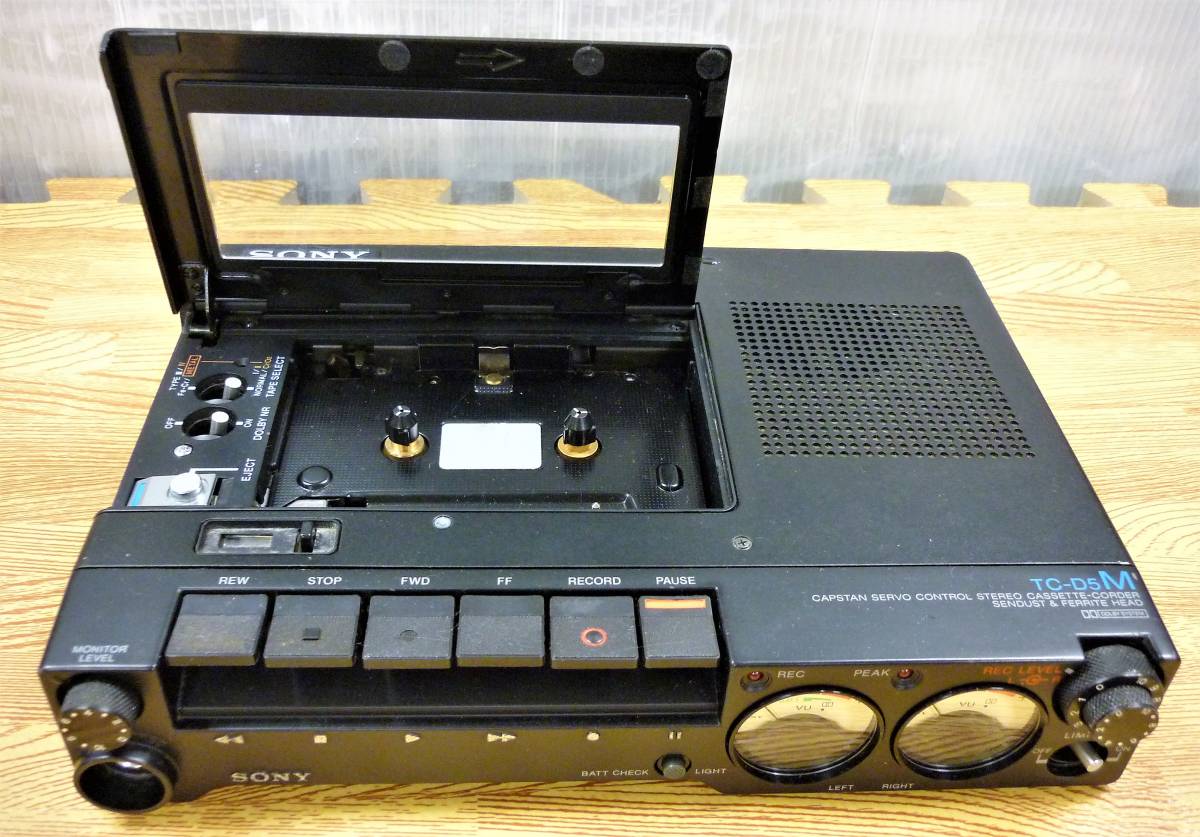 SONY カセットレコーダー カセットデンスケ TC-D5M_画像4