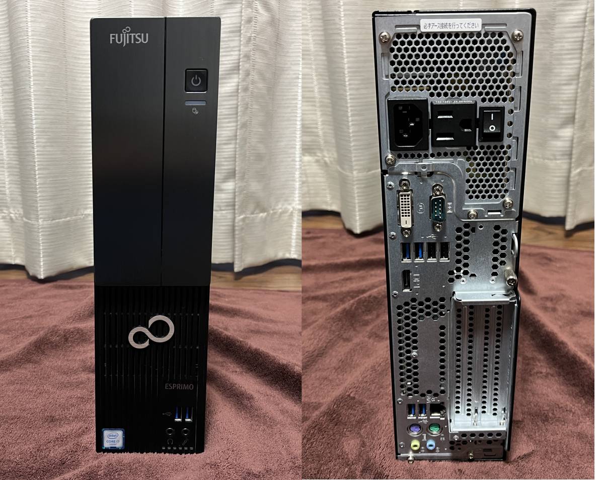 美品 富士通 デスクトップパソコンESPRIMO FMV-FMVWWD2S7H i7 美品 富士通 デスクトップパソコンESPRIMO FMV-FMVWWD2S7H i7